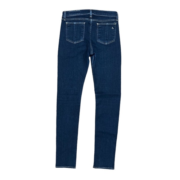 SOLD- rag & bone High Rise Skinny Jeans Heritage Wash Size 27 - Picture 3 of 9